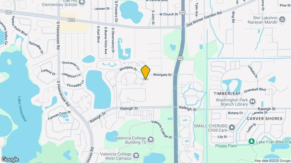 5968 Westgate Dr Map and Location Details