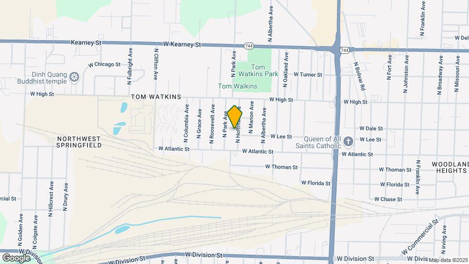 2045 N Hoffman Ave Map and Location Details