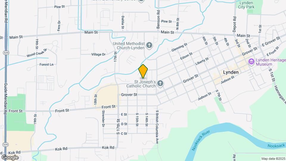 1412 Liberty St Map and Location Details