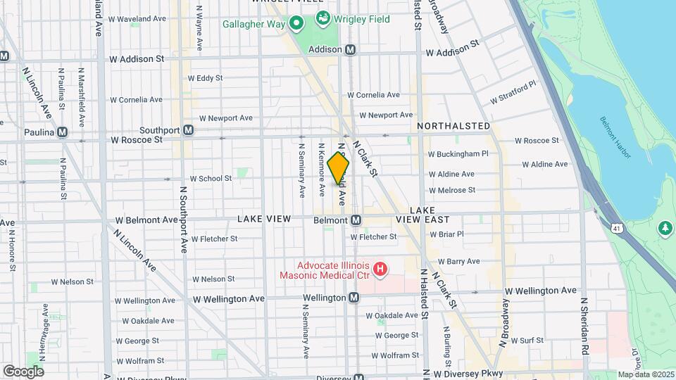 3240 N Sheffield Ave Map and Location Details