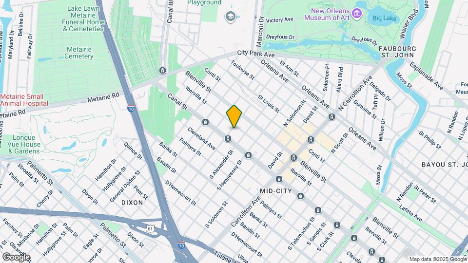 120 N Murat St Map and Location Details