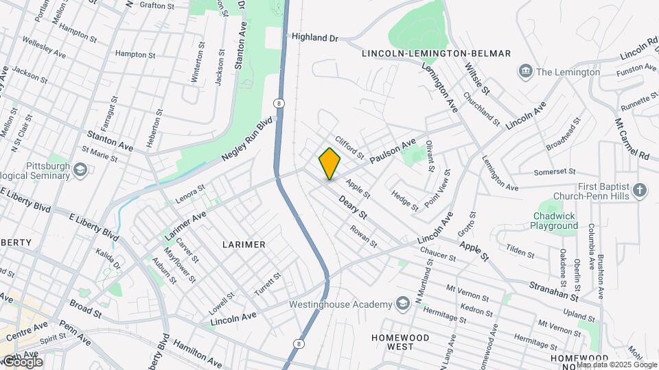 6501 Deary St Map and Location Details