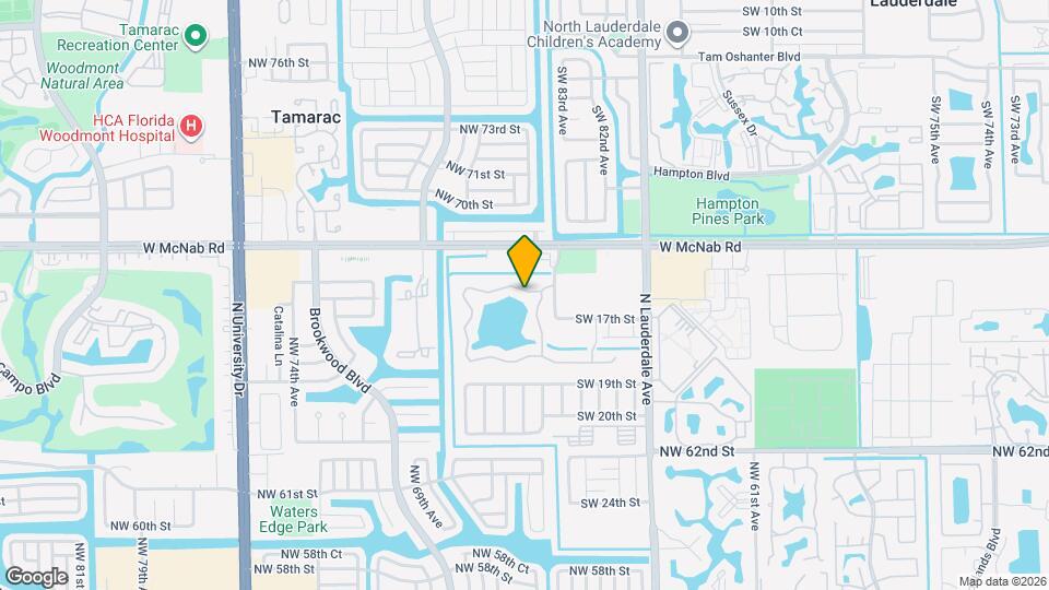 8308 N Coral Cir Map and Location Details