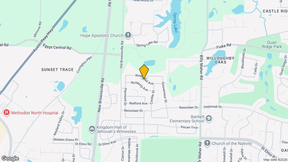 5719 Riverhead Ave Map and Location Details