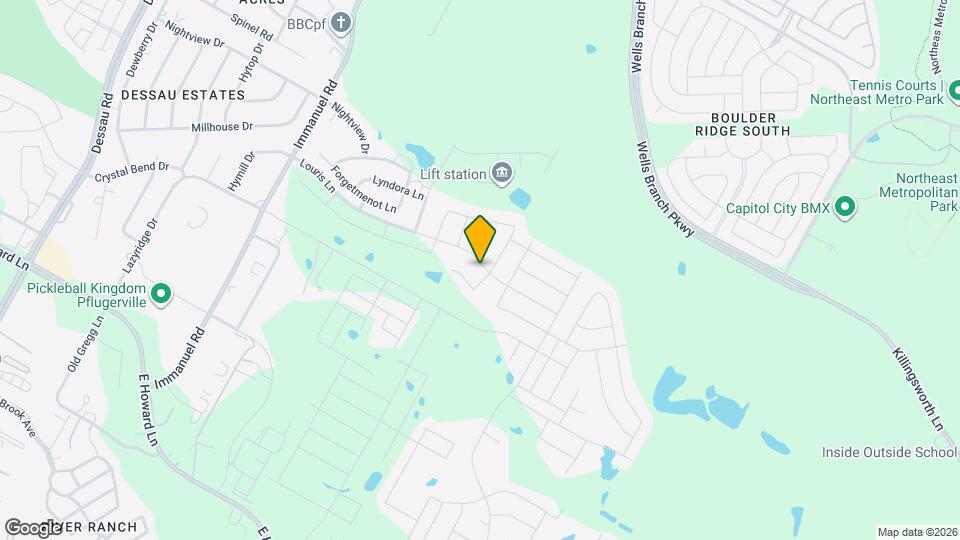 2729 Louris Ln Mapa y Detalles de la Ubicación