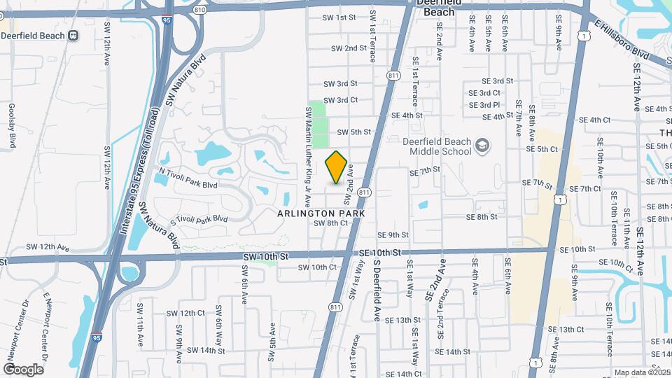 231 SW 7th Ct Map and Location Details