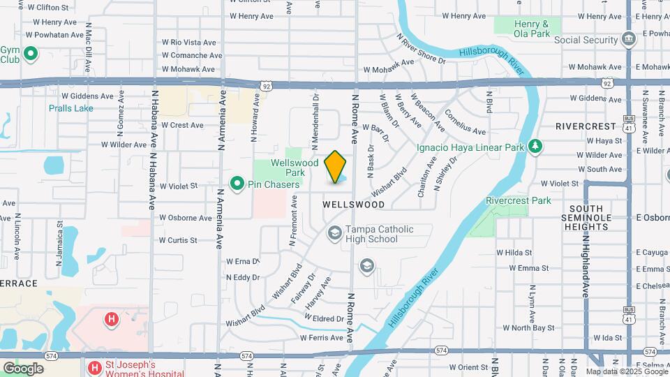 1709 W Louisiana Ave Map and Location Details