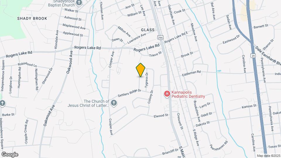 1589 Matthew Allen Cir Mapa y Detalles de la Ubicación