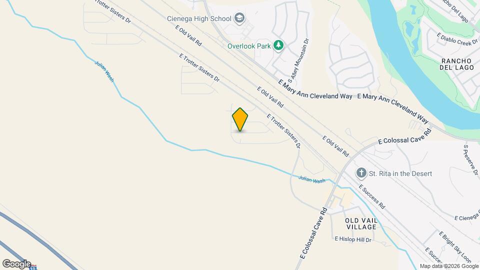 12742 E Joffroy Dr Map and Location Details