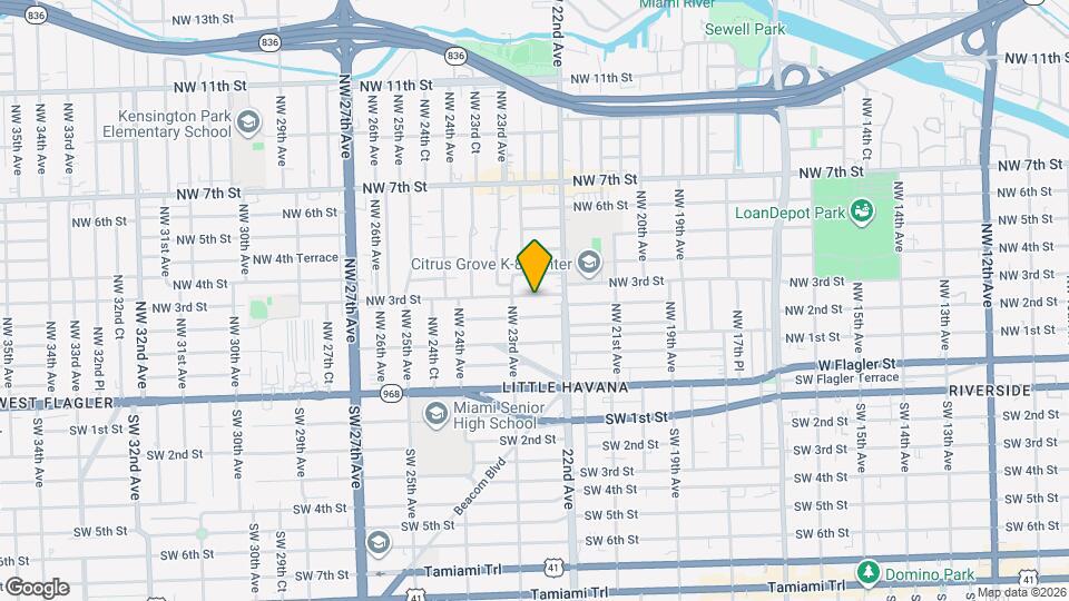 2254 NW 3rd St Map and Location Details