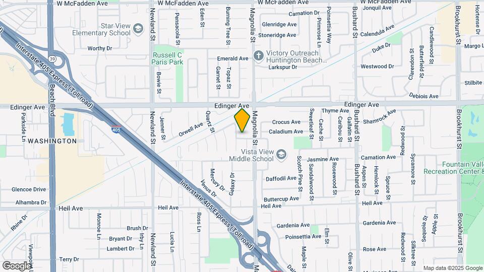 8941 Mint Ave Map and Location Details