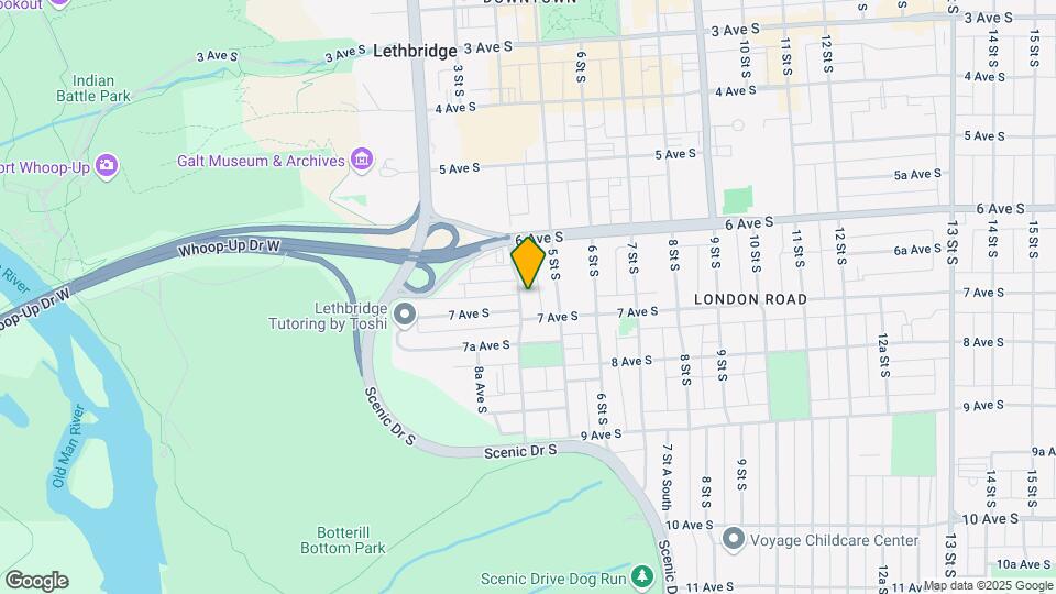 Cat Friendly, 3 Bedroom Basement Suite wit Map and Location Details
