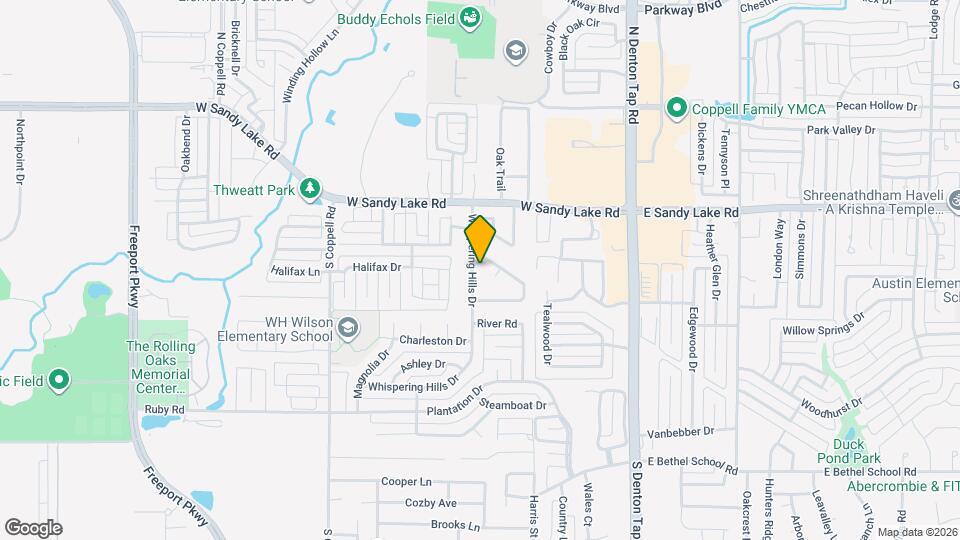 134 Whispering Hills Dr, Unit Apt D1 Map and Location Details