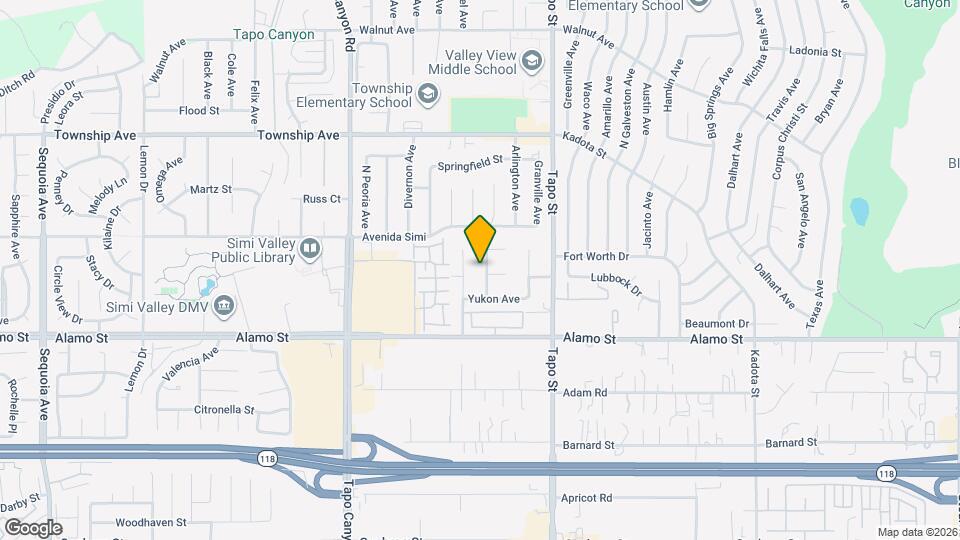 2943 Anchorage Ave Map and Location Details