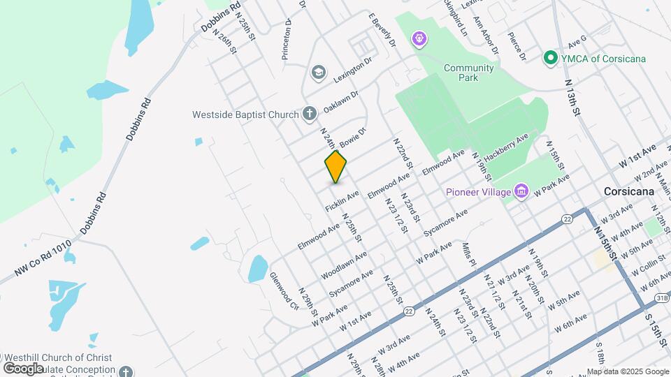 1527 Columbia Ave Map and Location Details