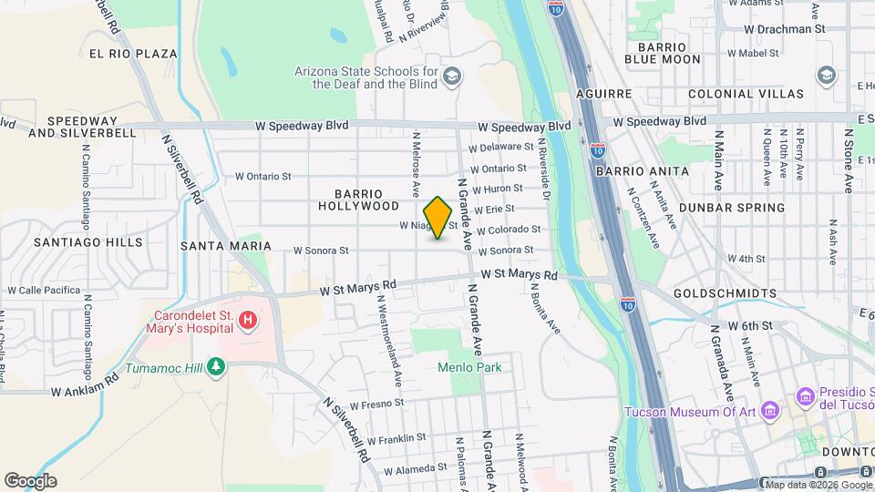 1226 W Sonora St Map and Location Details