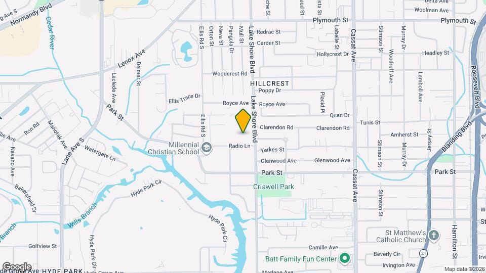6039 Oracle Ct Map and Location Details