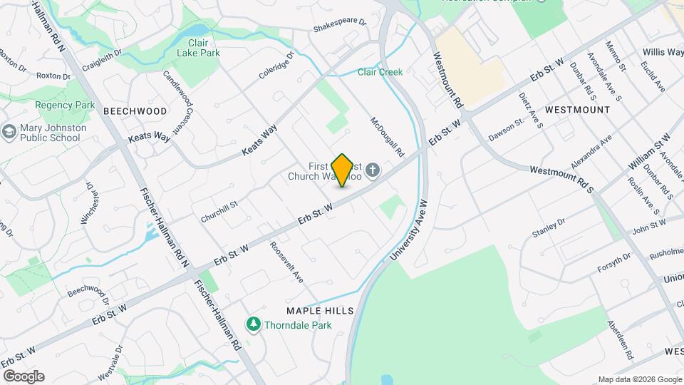 326 Erb St. W Map and Location Details