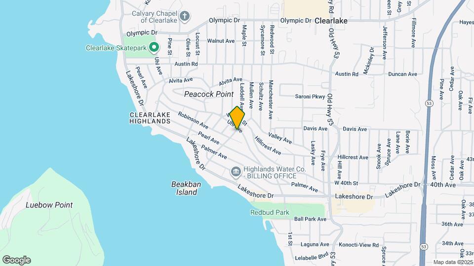 14601 Uhl Ave Map and Location Details