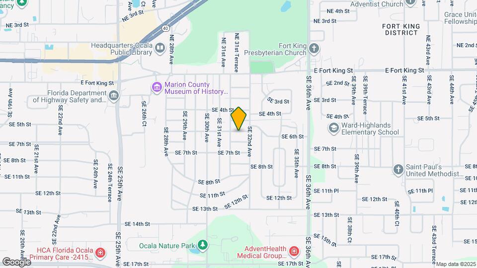 3144 SE 6th St Map and Location Details