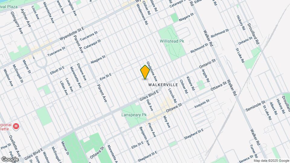 1133 Moy Ave Map and Location Details