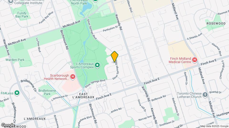 102 Rakewood Crescent Map and Location Details