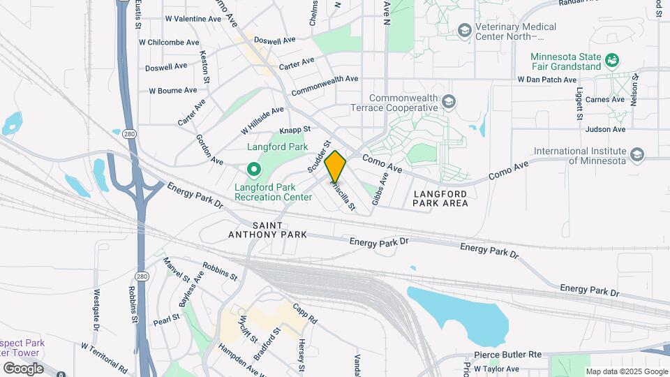 2320 Priscilla St Map and Location Details