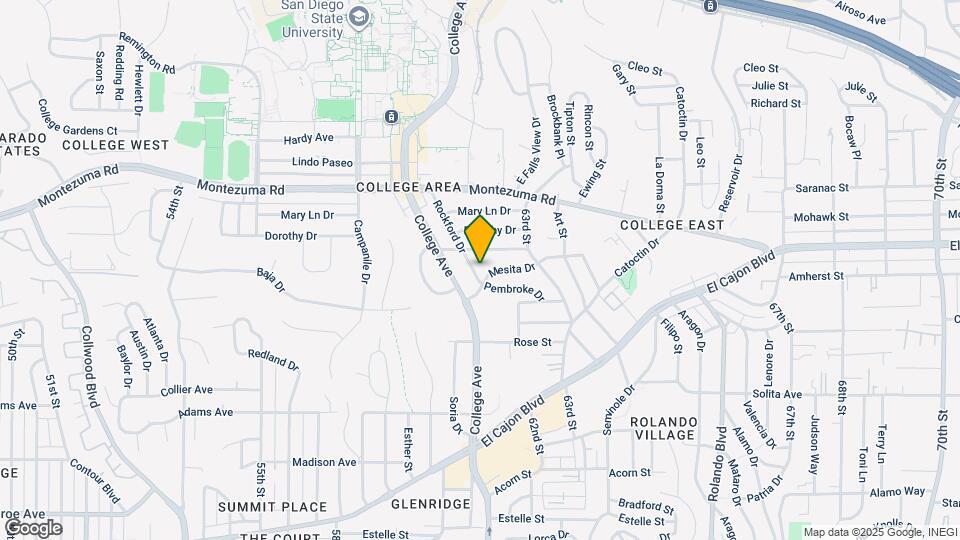 4917 Rockford Dr Map and Location Details