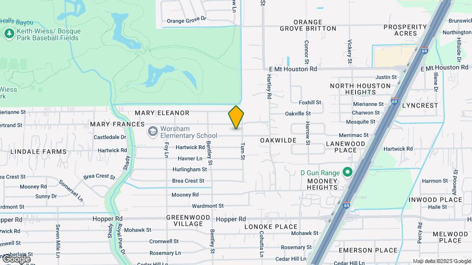 3515 Castledale Dr Map and Location Details