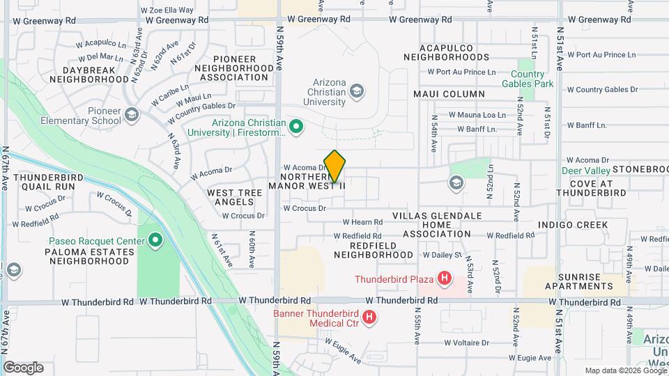 5713 W Gelding Dr Map and Location Details
