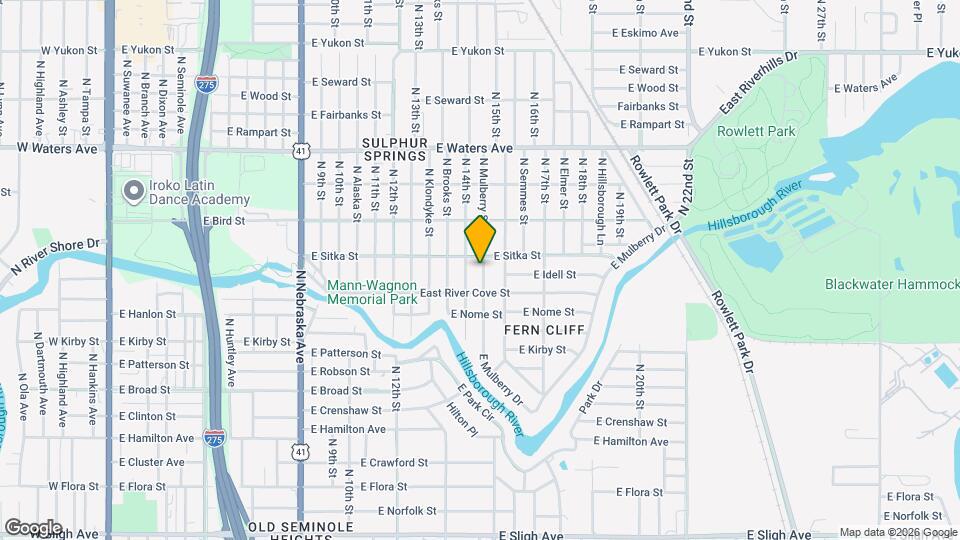 8012 N Mulberry St, Unit A Map and Location Details
