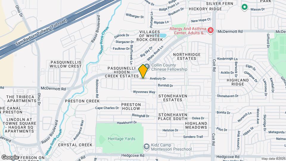 4516 Avebury Dr Map and Location Details