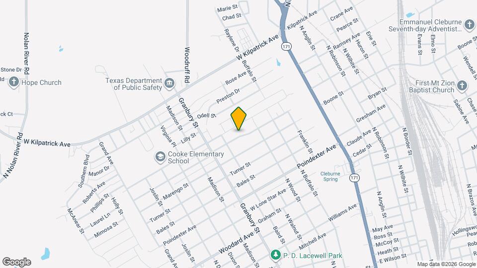 514 Euclid St Map and Location Details