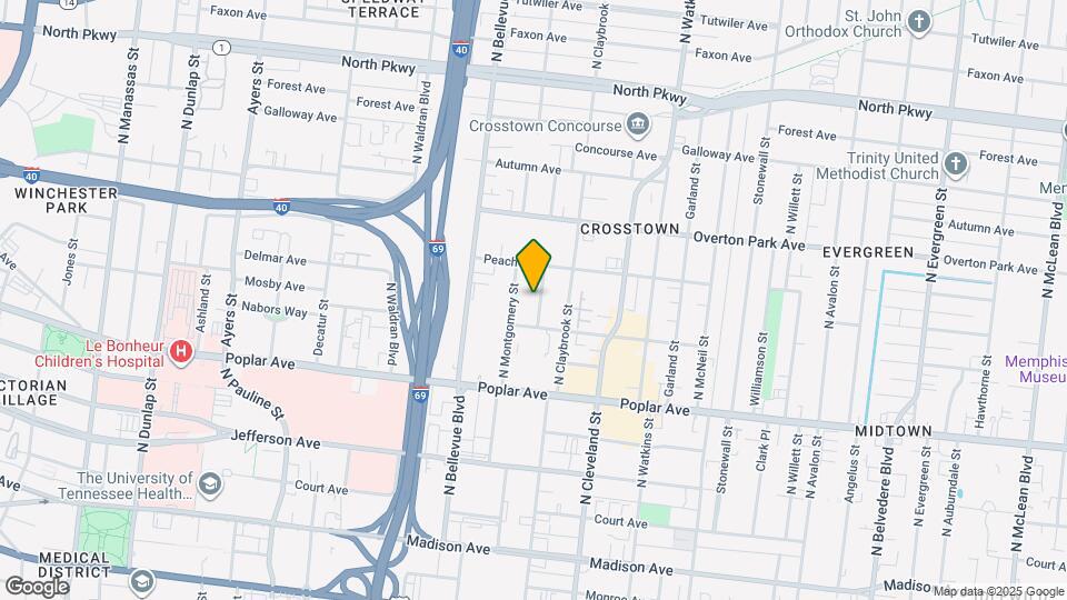 289 Malvern St Map and Location Details