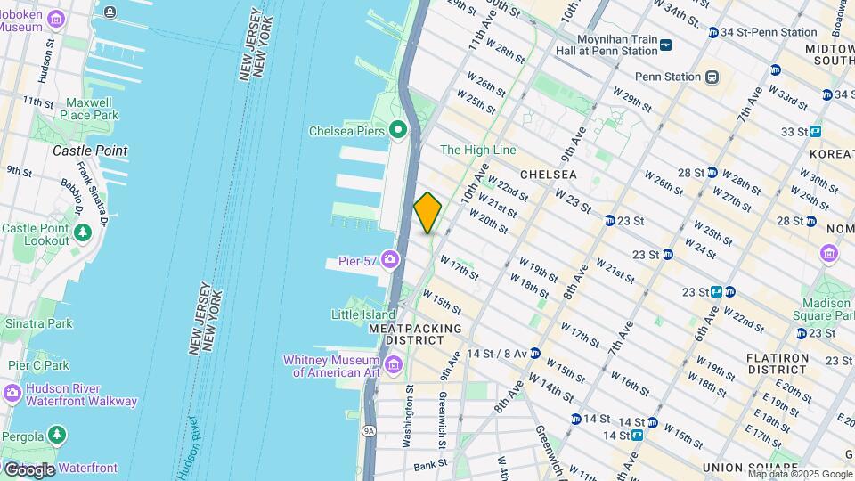 One High Line Mapa y Detalles de la Ubicación