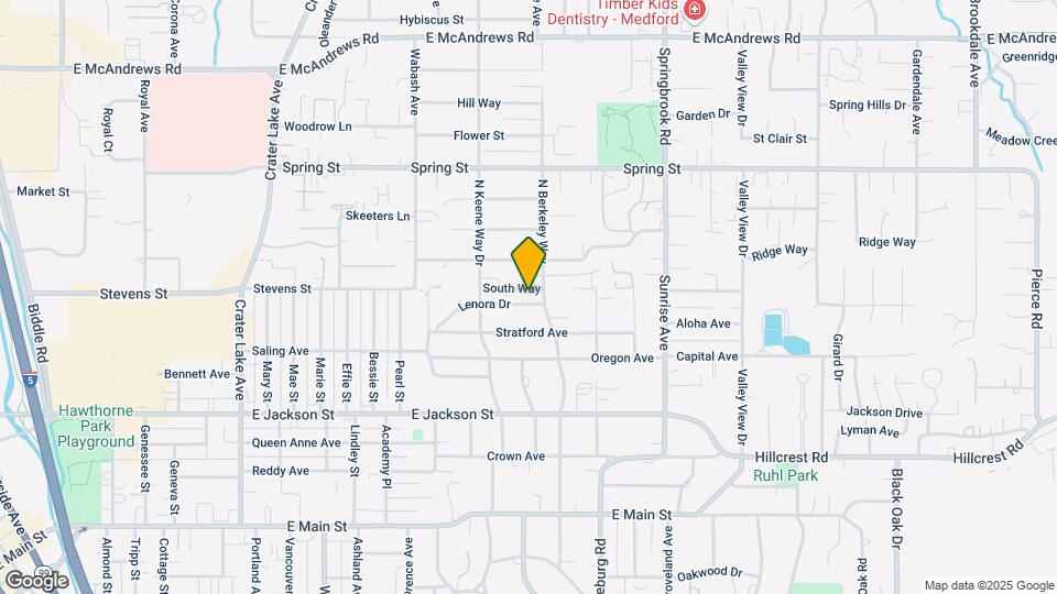 1709 Lenora Dr Map and Location Details