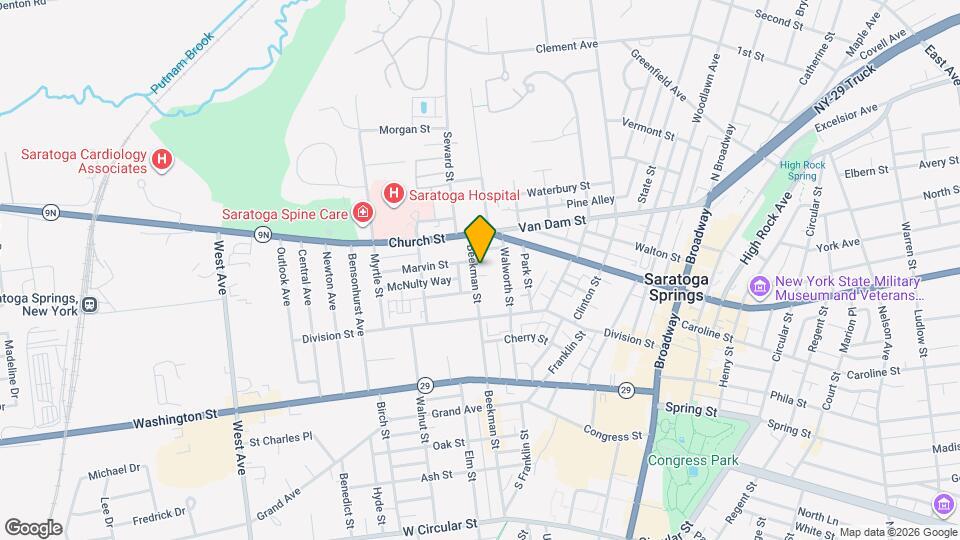 200 Beekman St Mapa y Detalles de la Ubicación