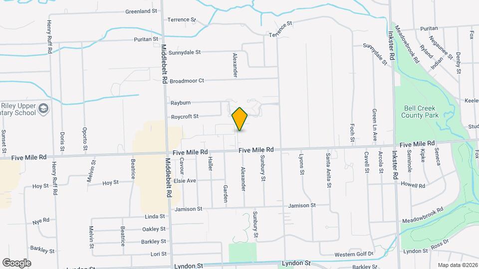 28710 5 Mile Rd, Unit 20710 Mapa y Detalles de la Ubicación