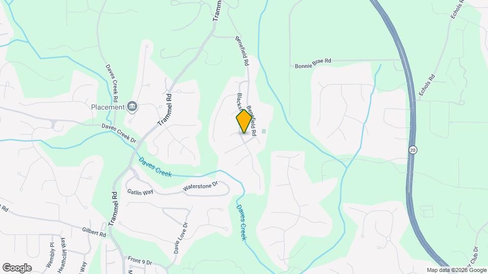 2725 Blackstock Dr Map and Location Details