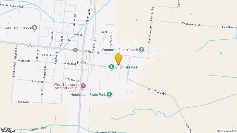 536 E Main St Map and Location Details