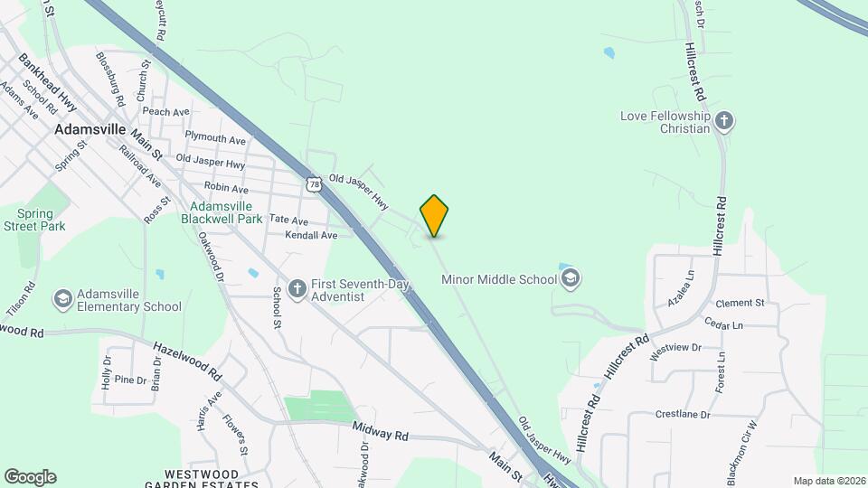 3920 Old Jasper Hwy Map and Location Details