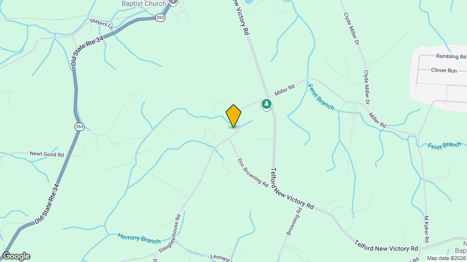 174 Telford School Rd Map and Location Details