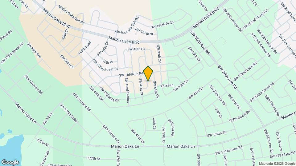 17143 SW 40th Terrace Map and Location Details