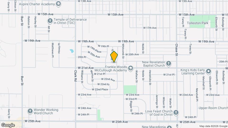 4061 20th Pl Map and Location Details