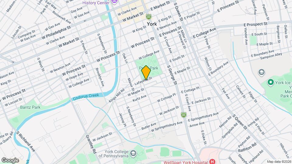 152 Lafayette St, Unit 1 Mapa y Detalles de la Ubicación