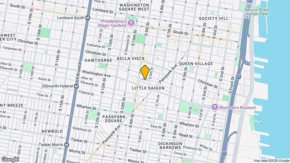 819 League St Map and Location Details