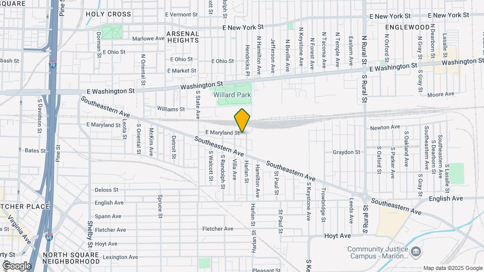 2015 E Maryland St Map and Location Details