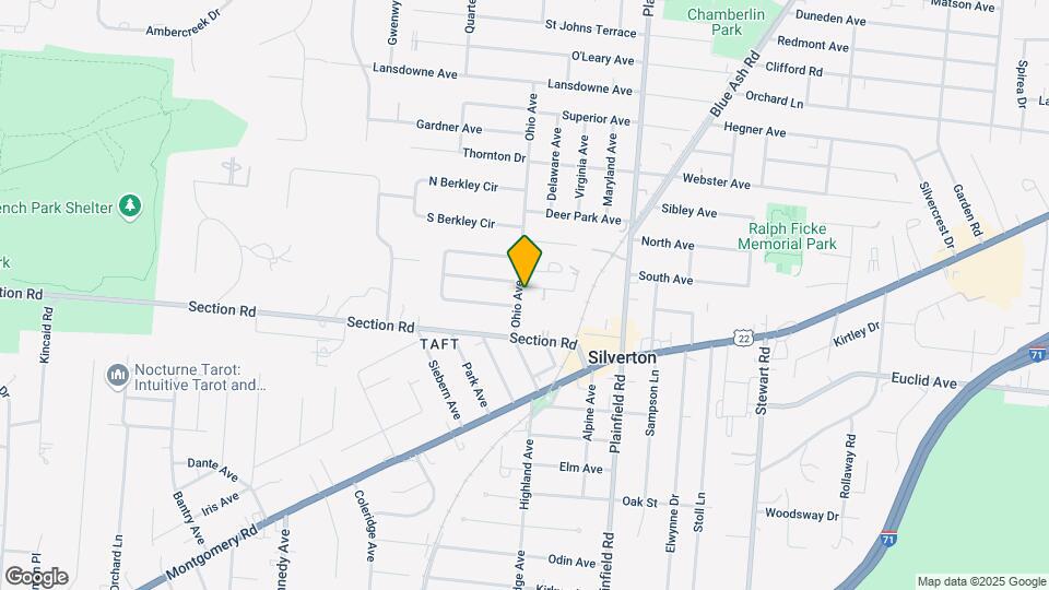 6932 Ohio Ave Map and Location Details