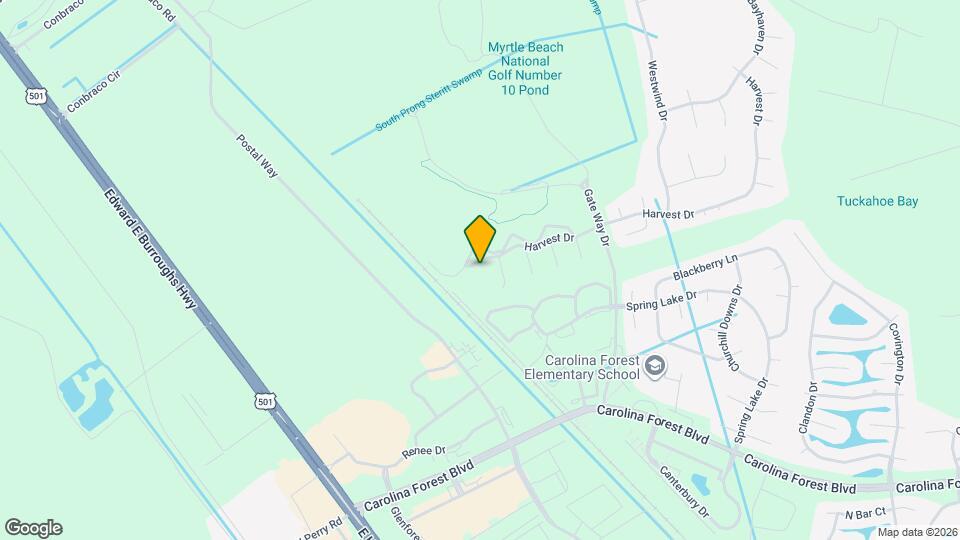 5011 Harvest Dr Map and Location Details