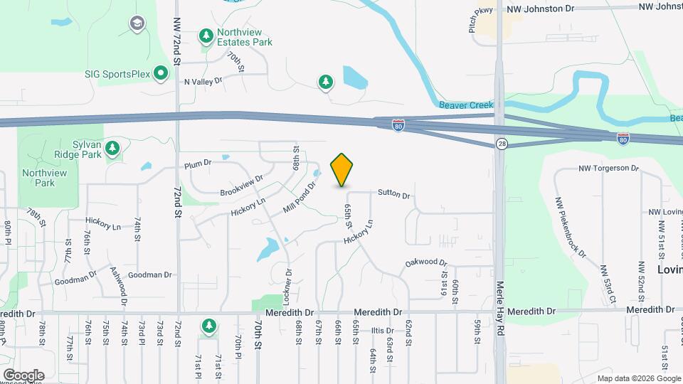 10151 Sutton Pl Map and Location Details